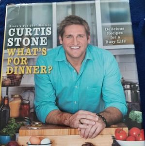 Hardback Curtis Stone cookbook